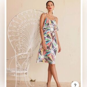 Trina Turk Haute Havana Isabel Silk Dress